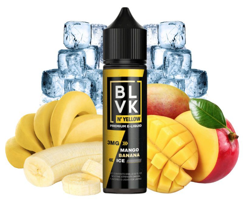 Blvk Mango banana ice detalhes