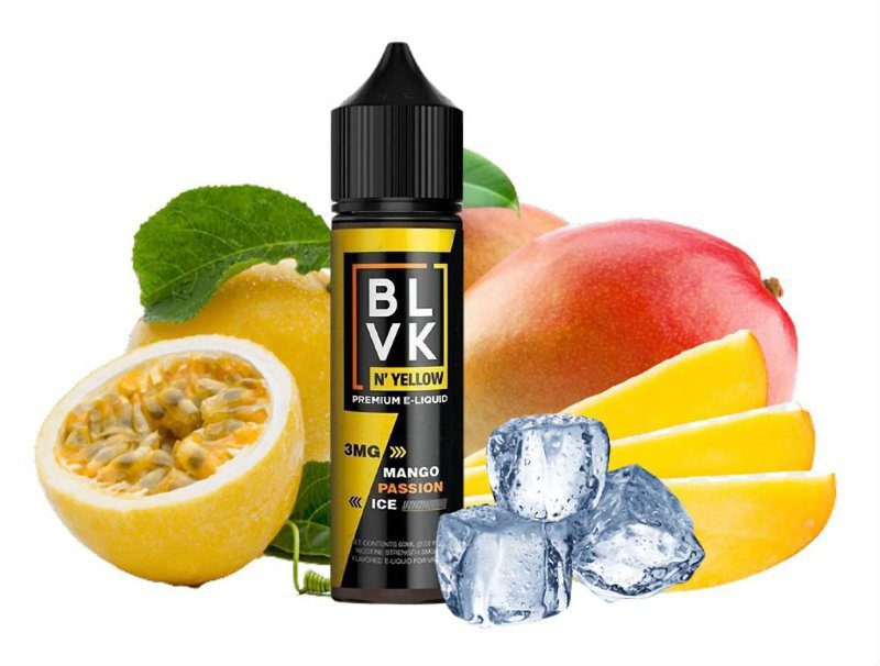 blvk yellow mango passion ice