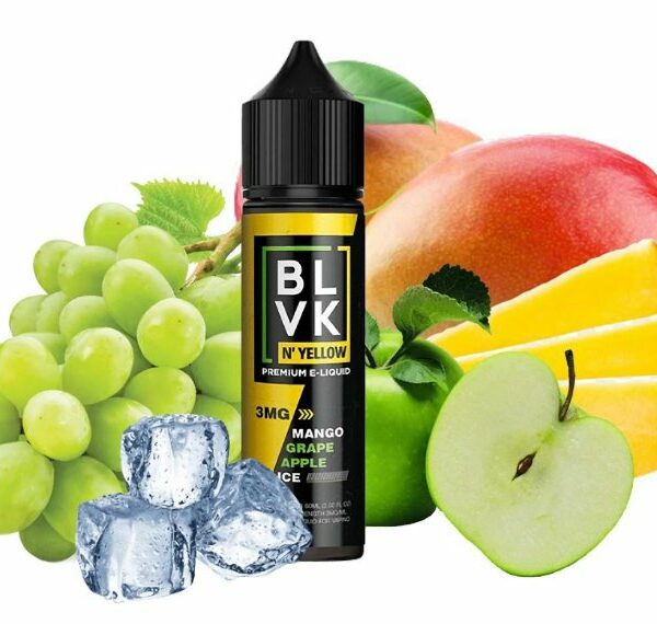 blvk yellow mango grape apple ice detalhes