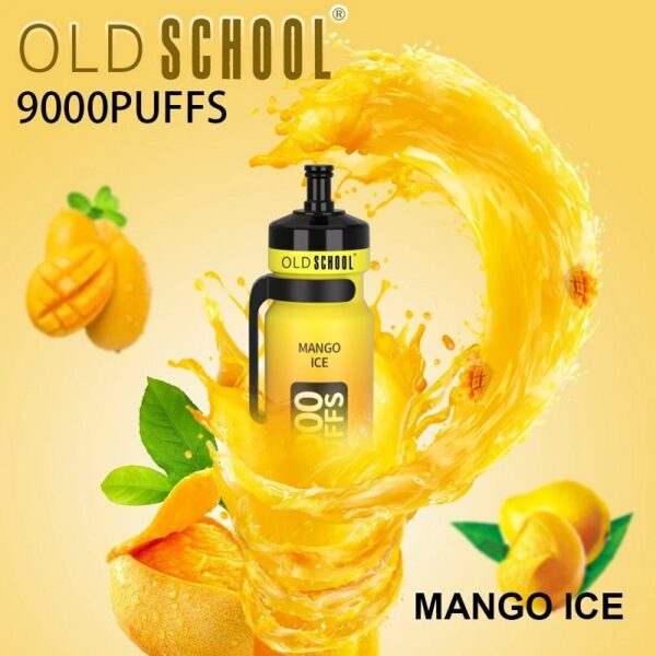 Pod Descartavel Old School 9000 Puffs Mango Ice