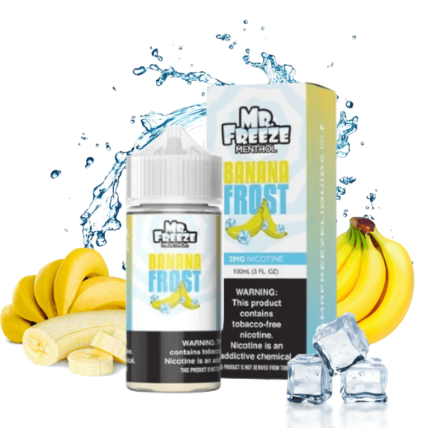 Banana frost freebase mr freeze Universo Vapor