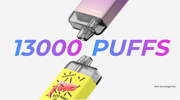 Eco nano descartavel vaporesso 13000 puffs