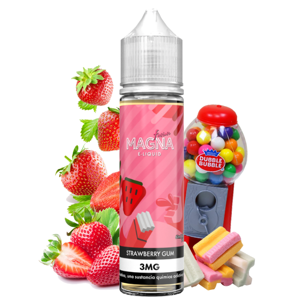 Strawberry gum freebase magna Universo Vapor